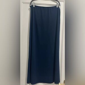 Monte Carlo blue maxi skirt